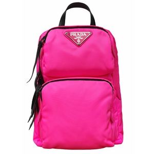 PRADA Pink Tessuto Nylon Crossbody Bag NWT